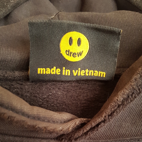 DREW HOUSE DECONSTRUCTED MASCOT HOODIE BLACK - Picture 6 of 6